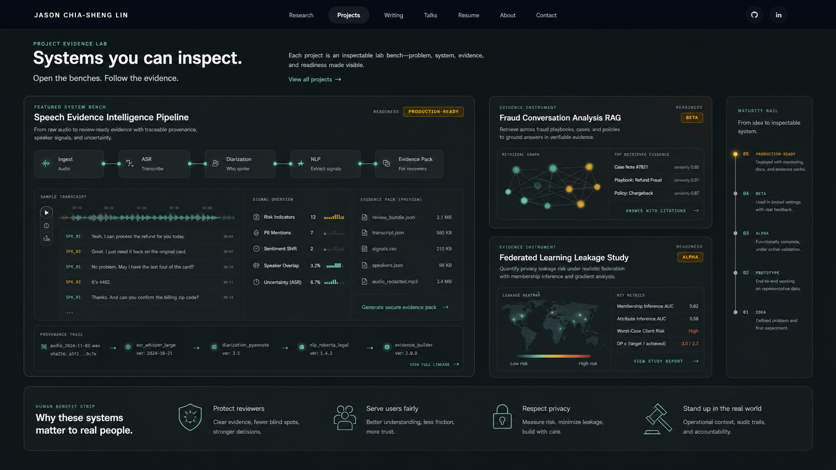 Project Evidence Lab v3.0 design reference